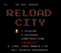 Reload City Title Screen